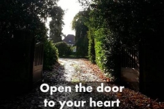 Open the door to your heart